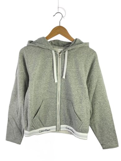 商品画像：ジップパーカー/M/コットン/GRY/QS5667 1