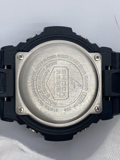 商品画像：クォーツ腕時計・G-SHOCK/デジアナ/ラバー/BLK/BLK 3