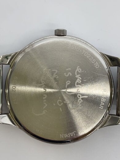 商品画像：クォーツ腕時計/アナログ/--/NVY/SLV/2510-T022570/キズ有 3