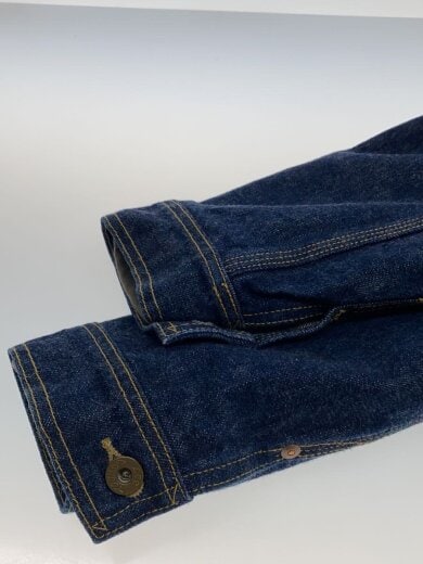 商品画像：Gジャン/L/コットン/IDG/LB0393/背中チェーンステッチ有/襟元ダメージ有 6