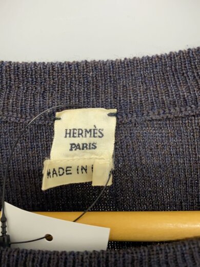 商品画像：HERMES エルメス　ニット・セーター(薄手)/34/ウール/GRY 3