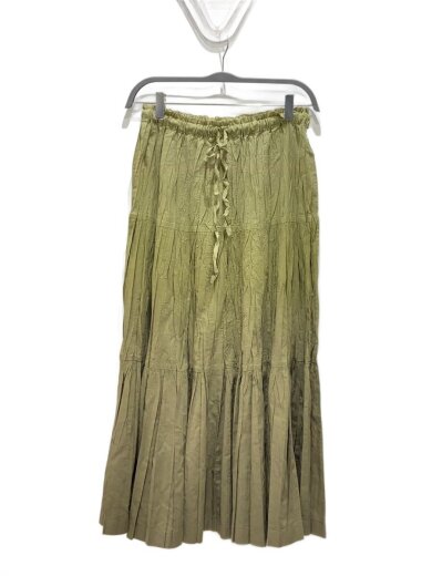 商品画像：D1/ロングスカート/3/ポリエステル/GRN/PP98-PG973/タグ取れ 1