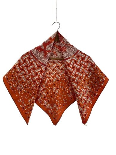 商品画像：モザイク24/スカーフ/シルク/ORN/総柄/レディース 1