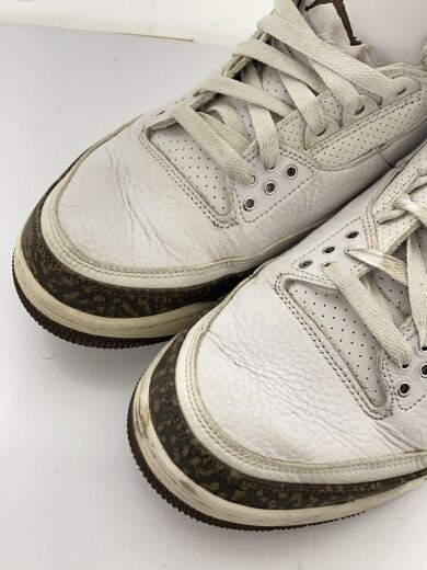 商品画像：AIR JORDAN 3 RETRO/エアジョーダンレトロ/ホワイト/136064-122/28cm/WHT 7