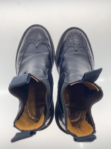 商品画像：サイドゴアブーツ/UK6.5/BLK/レザー/M2154/ウィンクチップ// 3