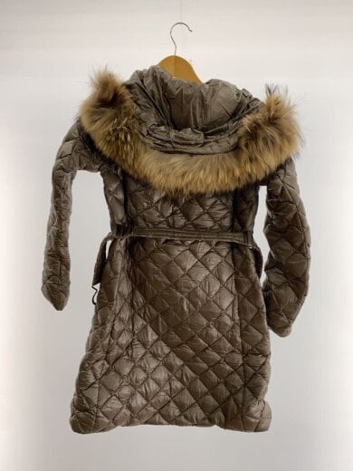 画像：TATRASロングダウンジャケット/2/ナイロン/BEG/無地/LTA14A43532