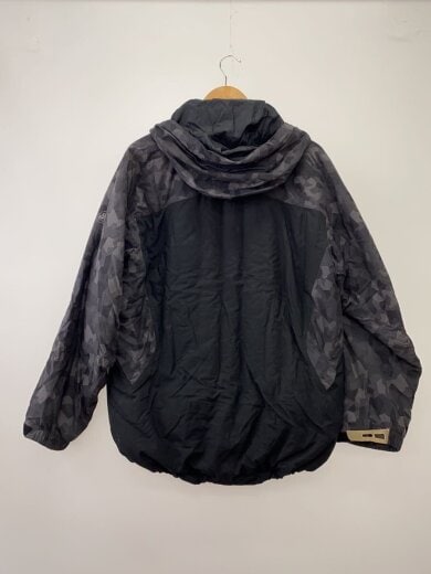 商品画像：カモフラ中綿ジャケット/L/ナイロン/BLK/無地/H40208YNG 2