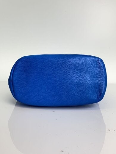 商品画像：ショルダーバッグ/レザー/BLU/無地 4