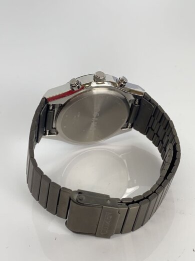 商品画像：ソーラー腕時計/アナログ/ステンレス/BLK/GRY/SS/H500-006CSOH 4