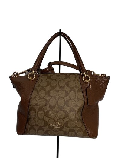 商品画像：ハンドバッグ/PVC/BRW/総柄/C6230 1