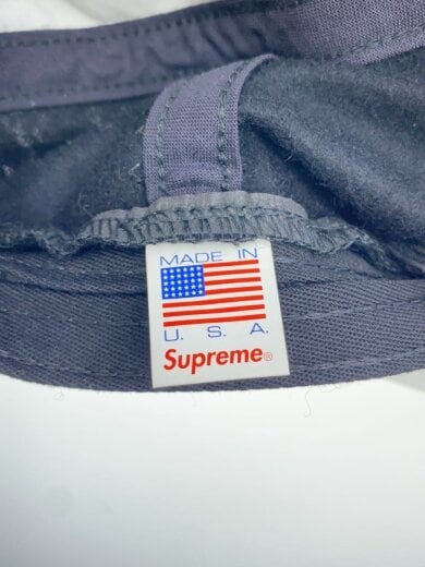 商品画像：Wool S Logo 6-Panel/キャップ/--/ウール/BLK/メンズ 5