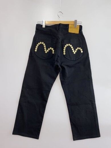 商品画像：ボトム/34/コットン/BLK/無地 2