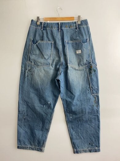 商品画像：ペインターパンツ/L/コットン/IDG/767022203/DENIM PAINTER SARROUEL PANTS 2