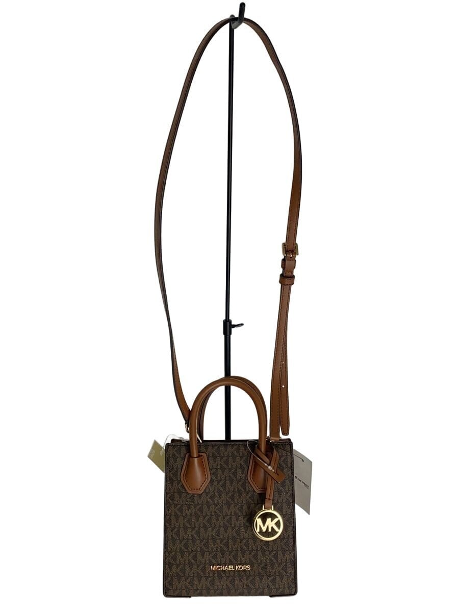 MICHAEL KORS / ショルダーバッグ/レザー/BRW/総柄/35T1GM9COL/MERCER