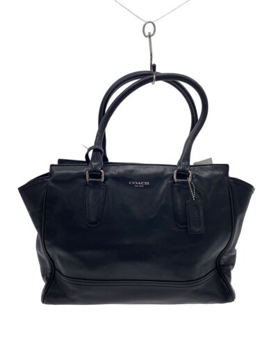 商品画像：トートバッグ_オールレザー/レザー/BLK 1