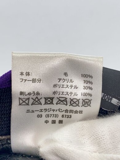 商品画像：キャップ/L/ウール/BLK/メンズ/フライトキャップ 6