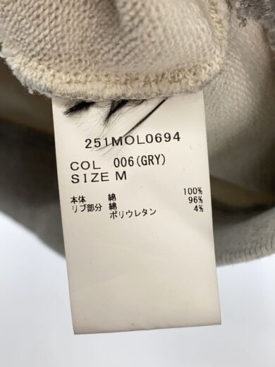 商品画像：×Barbour/スウェット/M/コットン/GRY/25MOL0694 4