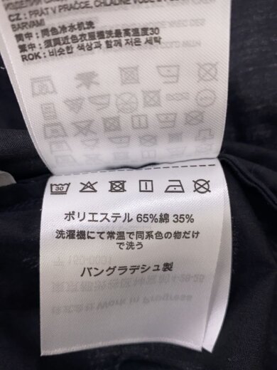 商品画像：半袖シャツ/M/ポリエステル/BLK/IO33023 4