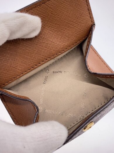 商品画像：3つ折り財布/レザー/BRW/総柄/レディース/35S0GTVP5B// 5