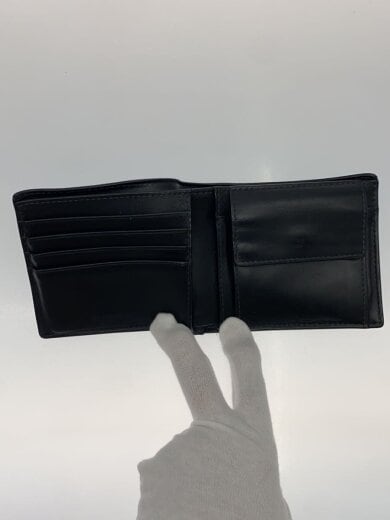 商品画像：2つ折り財布/--/BLK/チェック/メンズ/8064604// 4