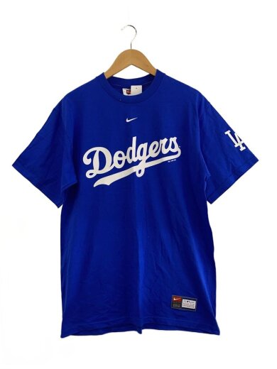 商品画像：00s/NIKE TEAM/ドジャース/センターロゴ/Tシャツ/M/コットン/BLU// 1