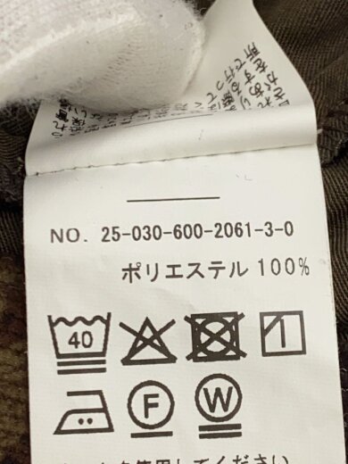 商品画像：トリコットコーデュロイオーバーパンツ/S/BRW/ペーズリー/25-030-600-2061-3-0// 6