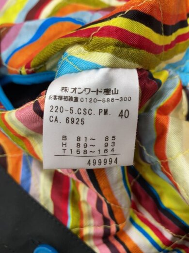 商品画像：コート/40/コットン/BLK 4