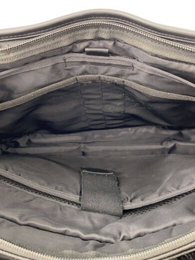 商品画像：ブリーフケース/ナイロン/BLK/無地/645-092603 6