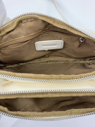 商品画像：ショルダーバッグ/レザー/WHT/無地 6