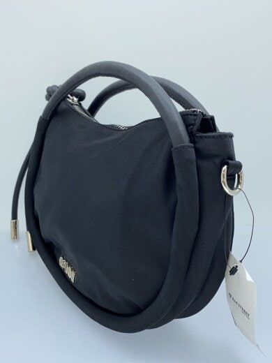 商品画像：ショルダーバッグ/ナイロン/BLK/無地/5719 2