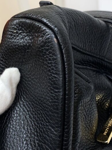 商品画像：リュック/レザー/BLK/無地 7