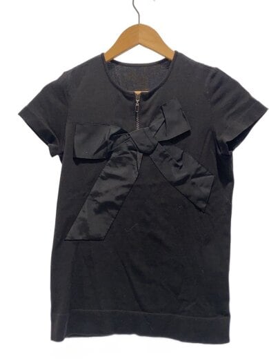 商品画像：半袖カットソー/38/コットン/BLK/無地/35134-KSTFG15NMF-2 1