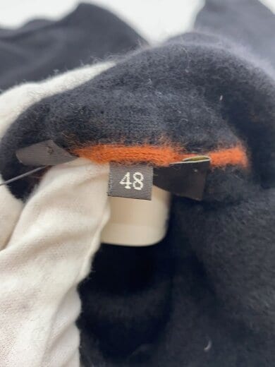 商品画像：ニット・セーター(厚手)/48/カシミア/BLK/無地 4