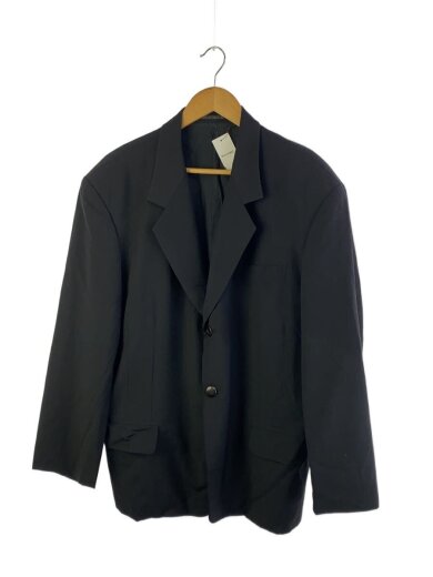 商品画像：D/ジャケット/M/ウール/BLK/無地// 1