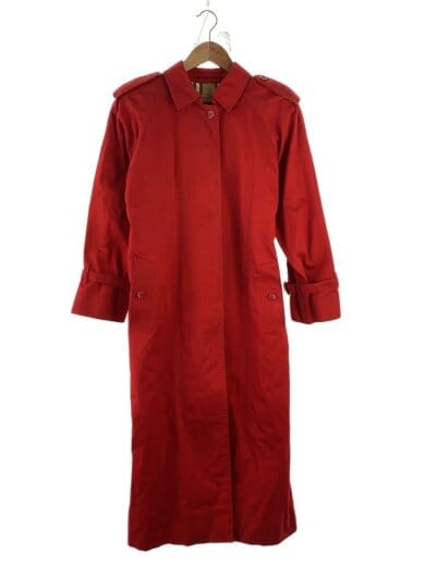 画像：BURBERRYSトレンチコート/--/ポリエステル/RED/無地1