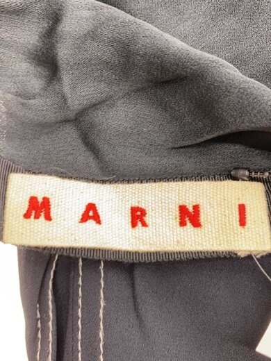 商品画像：半袖ワンピース/40/レーヨン/NVY/無地/ABMA0441O1 TV285 3