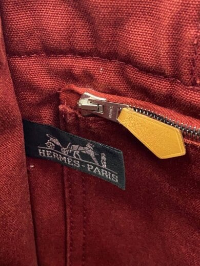 商品画像：ハンドバッグ/キャンバス/RED/無地 5