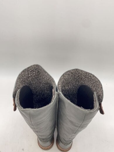 商品画像：ロングブーツ/--/GRY/レザー 3