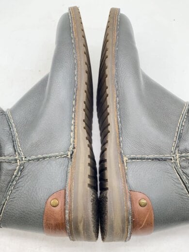 商品画像：ロングブーツ/--/GRY/レザー 5