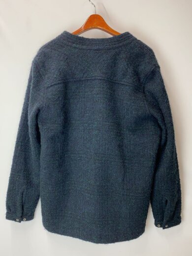 商品画像：KOHAKUカーディガン(厚手)/M/ウール/GRN/チェック/20-070-610-0078-3-0 2