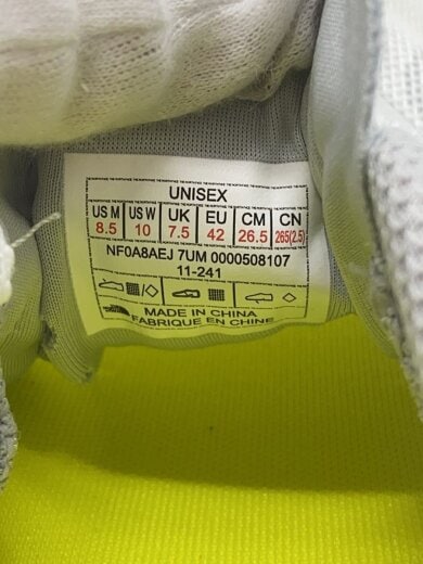 商品画像：ローカットスニーカー/26.5cm/WHT/NF0A8AEJ 5