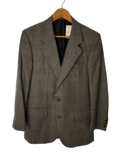 商品画像：テーラードジャケット/46/ウール/GRY/チェック// 1