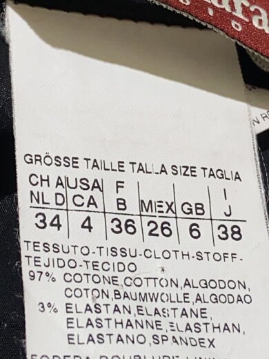 商品画像：テーラードジャケット/38/コットン/NVY 4