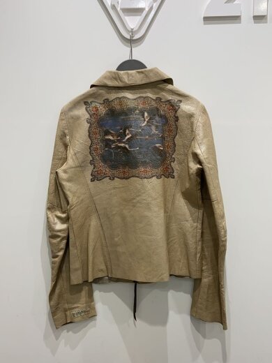 商品画像：I/90～00S/パンドラ期/レザージャケット/M/豚革/BEG// 2