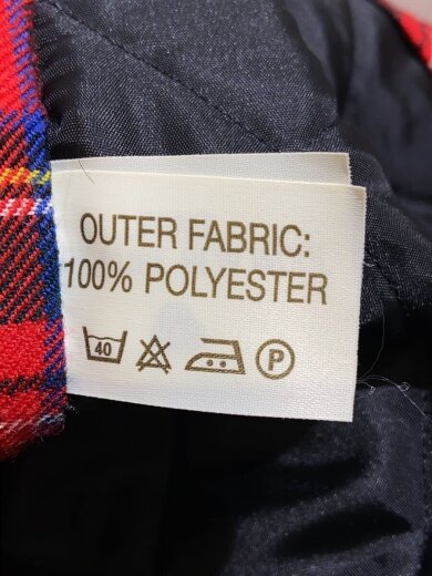 商品画像：キルティング/ホツレ有/ジャケット/S/ポリエステル/BLK/無地 5