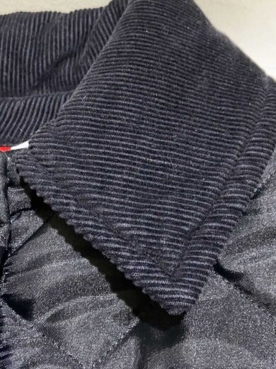 商品画像：キルティング/ホツレ有/ジャケット/S/ポリエステル/BLK/無地 8