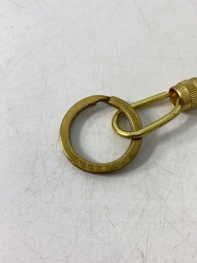 商品画像：キーホルダー/レザー/BRW/無地/メンズ 3