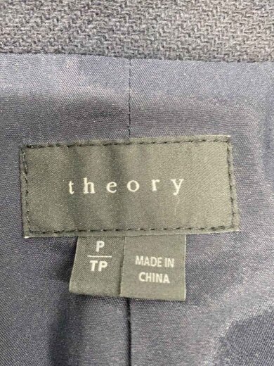 商品画像：コート/--/ウール/ネイビー/01-3309626 3