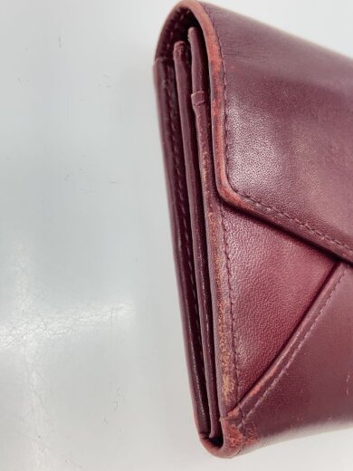 商品画像：長財布/レザー/RED/無地/レディース// 7