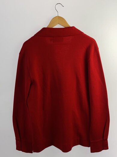 商品画像：60s～70s/sir pendleton/カーディガン(薄手)/L/ウール/RED/無地 2
